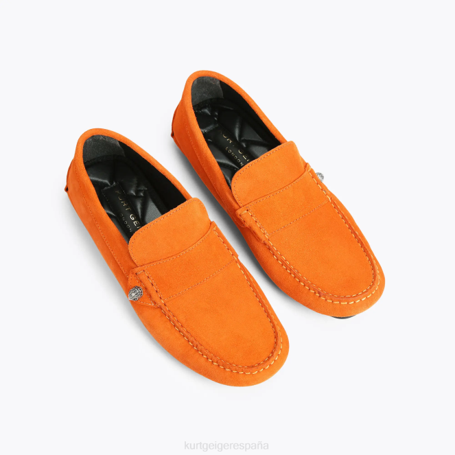 Kurt Geiger hombres Stirling de Londres 2LPR614 | calzados naranja